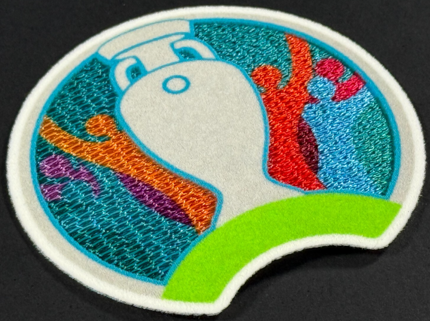 EURO 2020 SHIRT SLEEVE PATCH - DEKO GRAPHICS 80MM (FELT)