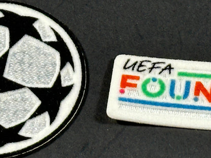 2023 2025 SPORTING ID CHAMPIONS LEAGUE STARBALL & FOUNDATION KIDS SLEEVE PATCH