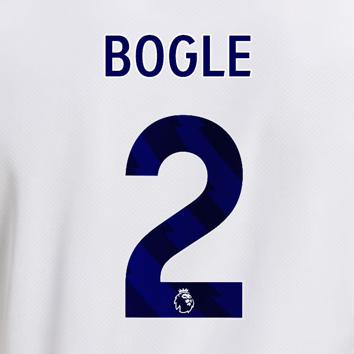2025 2026 OFFICIAL LEEDS UNITED BOGLE 2 BLUE HOME PLAYER SIZE NAMESET