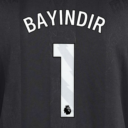 2025 2026 MANCHESTER UNITED BAYINDIR 1 3RD WHITE PLAYER SIZE NAMESET