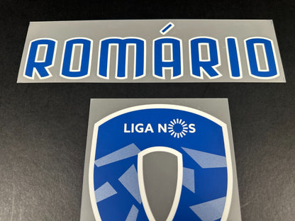 FC PORTO 2019 2021 OFFICIAL ROMARIO 8 AWAY PLAYER SIZE NAMESET