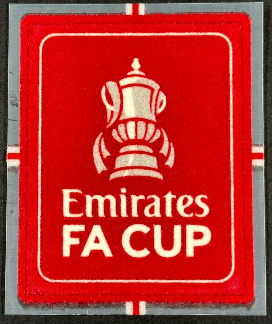 2024 - 2025 OFFICIAL SPORTING ID EMIRATES FA CUP SLEEVE PATCH