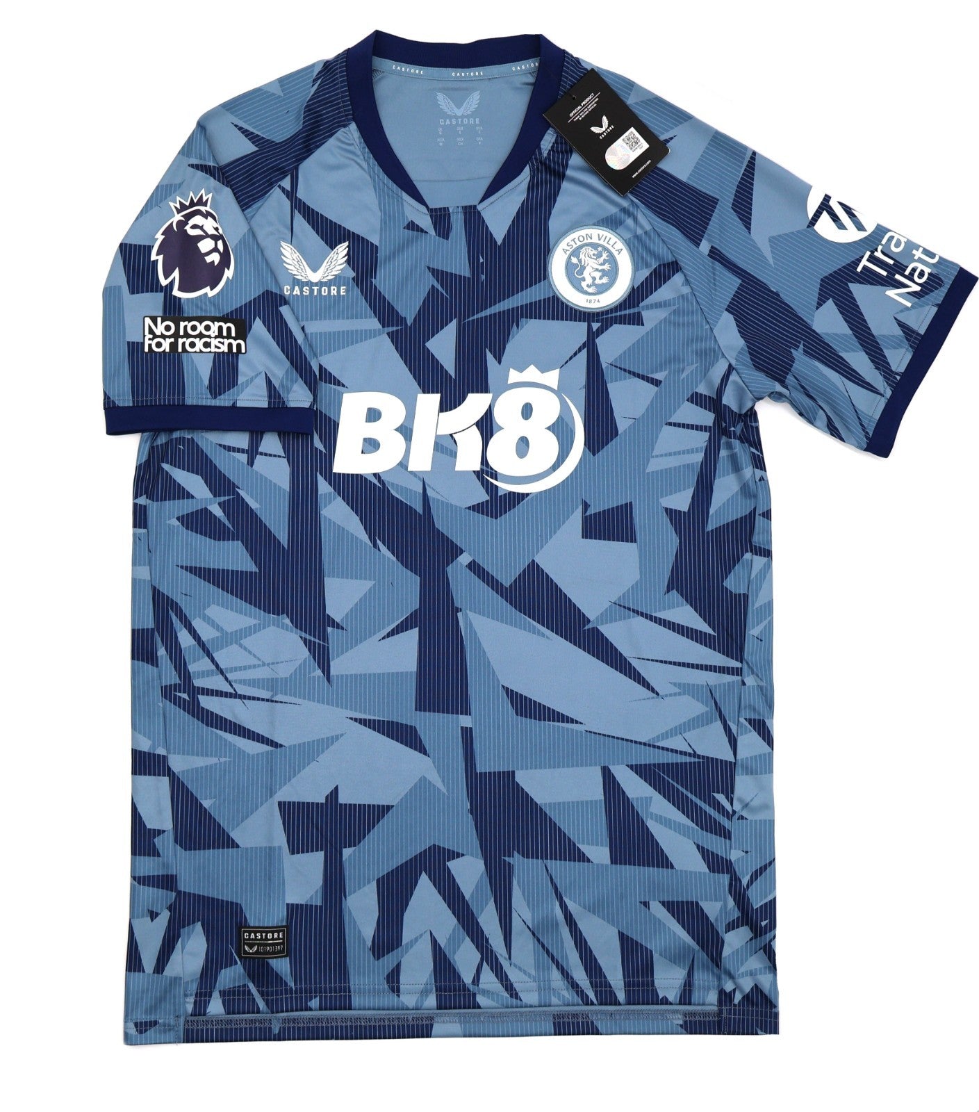 BNWT ASTON VILLA CASTORE AWAY 2023 2024 WATKINS 11 + PATCHES SHIRT MENS SMALL