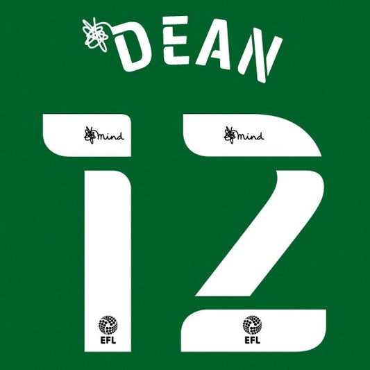 BIRMINGHAM 2020 2021 OFFICIAL DEAN 12 3RD PLAYER SIZE NAME SET