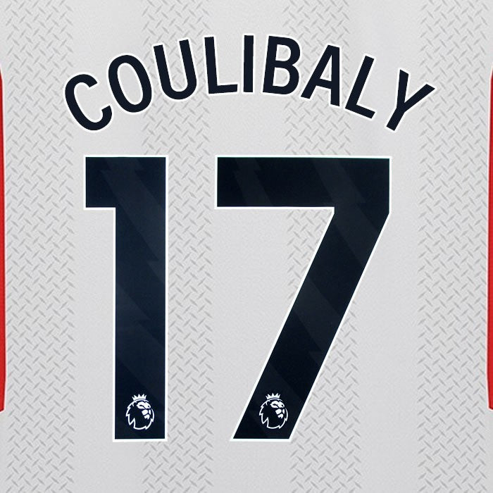 2023 2024 SHEFFIELD UNITED OFFICIAL COULIBALY 17 BLACK 3RD PLAYER SIZE NAMESET