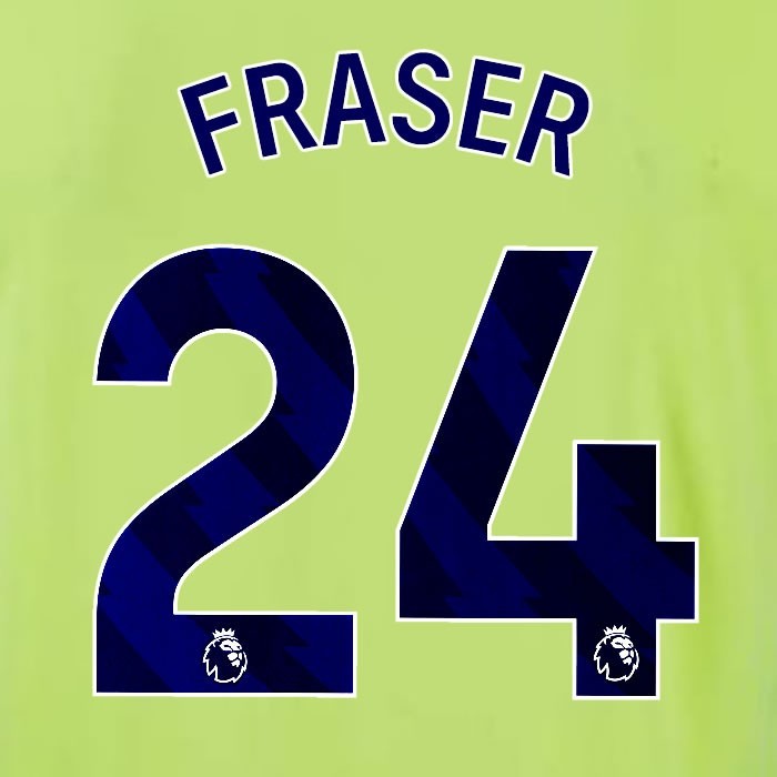2024 2025 OFFICIAL SOUTHAMPTON FRASER 24 BLUE AWAY PLAYER SIZE NAME SET