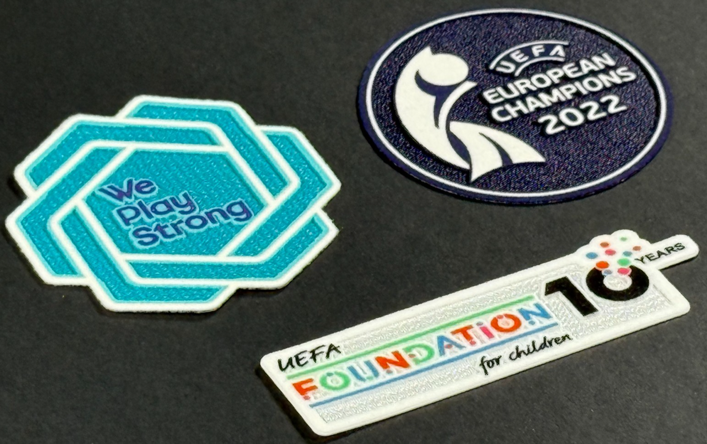 2025 OFFICIAL SPORTING ID WOMENS CHAMPIONS (2022) SLEEVE PATCH SET