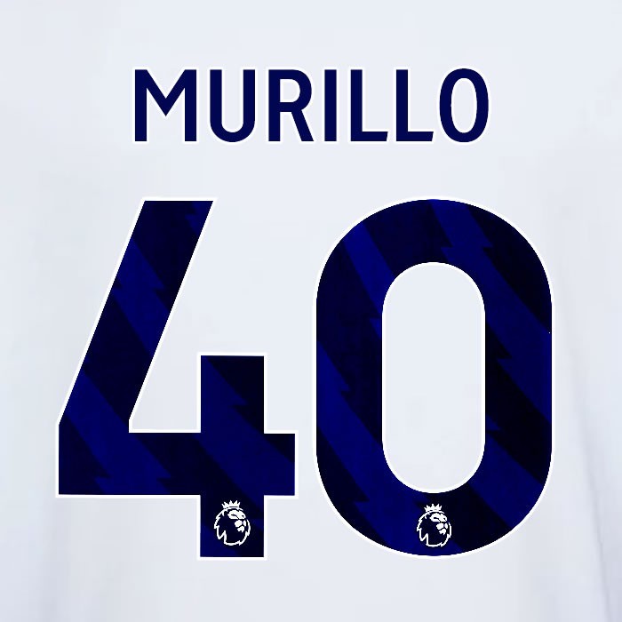 2023 2024 OFFICIAL NOTTINGHAM MURILLO 40 BLUE AWAY PLAYER SIZE NAMESET