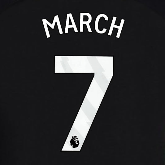 2024 2025 OFFICIAL BRIGHTON MARCH 7 3RD WHITE PLAYER SIZE NAMESET