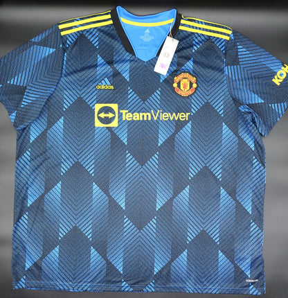 BNWT 2021 2022 MAN UTD ADIDAS THIRD SHIRT RONALDO 7 MEN'S XXXXL (4XL)