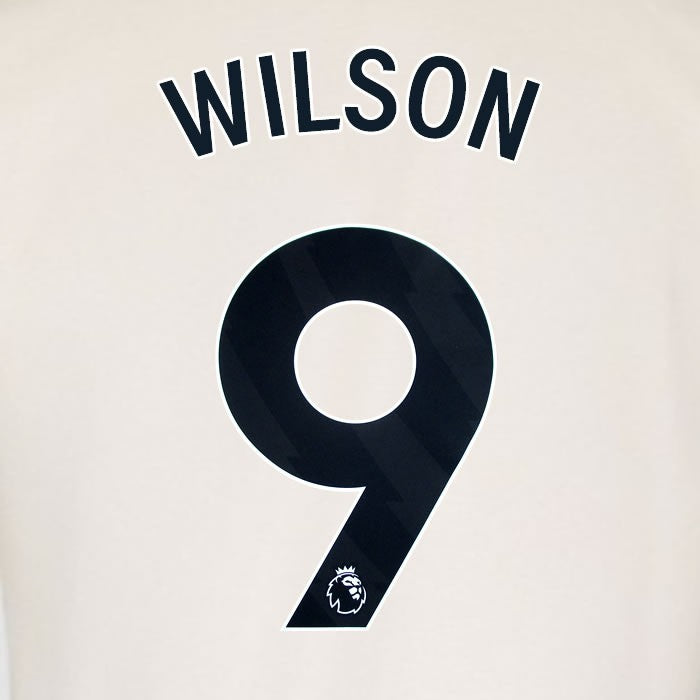 2025 2026 WEST HAM WILSON 9 OFFICIAL BLACK AWAY PLAYER SIZE NAMESET