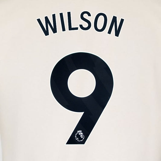 2025 2026 WEST HAM WILSON 9 OFFICIAL BLACK AWAY PLAYER SIZE NAMESET
