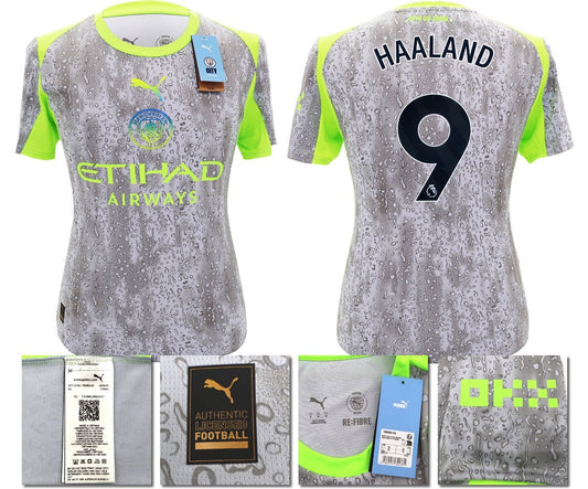 BNWT 2025 2026 MAN CITY PUMA THIRD HAALAND 9 FOOTBALL SHIRT