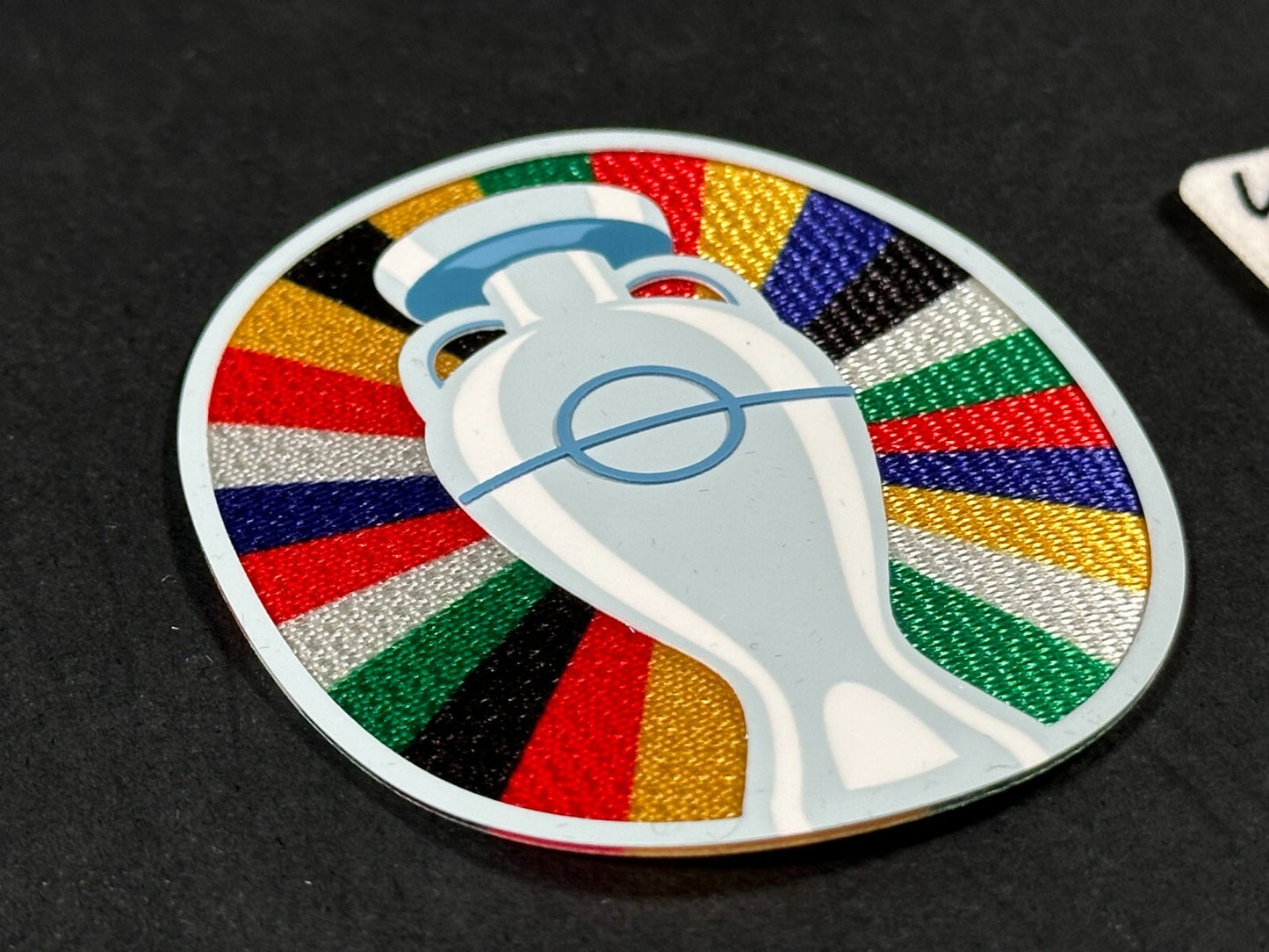 Official 2024 2025 EURO'S SHIRT SLEEVE PATCHES PLAYER ISSUE UEFA FOUNDATION