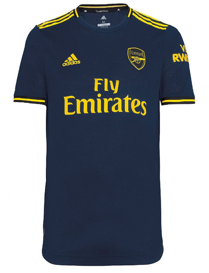BNWT 2019 2020 ARSENAL ADIDAS 3RD FOOTBALL SHIRT KIDS 13-14 YEARS