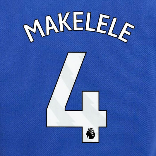 2023 2024 OFFICIAL CHELSEA MAKELELE 4 WHITE HOME PLAYER SIZE NAMESET