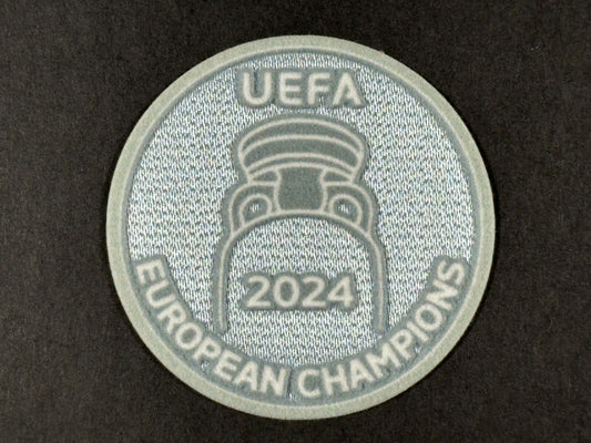 2024 OFFICIAL SPORTING ID SPAIN UEFA 2024 EUROPEAN CHAMPIONS SLEEVE PATCH
