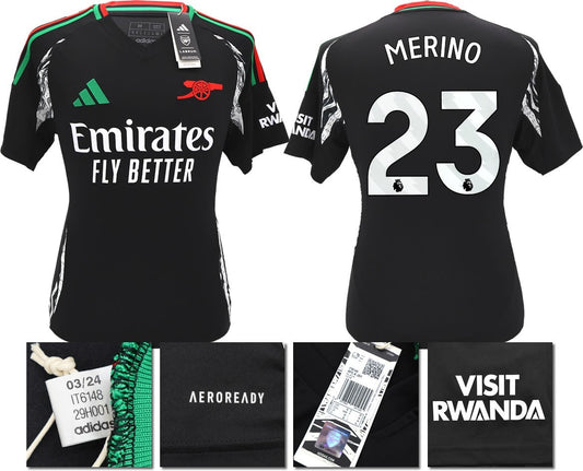 BNWT 2024/2025 ARSENAL F.C. ADIDAS AWAY SHIRT MERINO 23