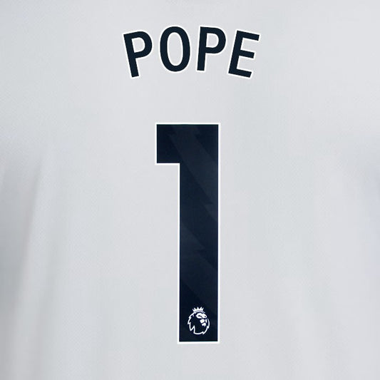 2025 2026 NEWCASTLE POPE 1 OFFICIAL BLACK HOME PLAYER SIZE NAME SET
