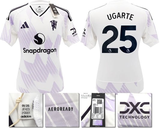BNWT 25 26 MANCHESTER UNITED ADIDAS AWAY SHIRT UGARTE 25 + PATCHES
