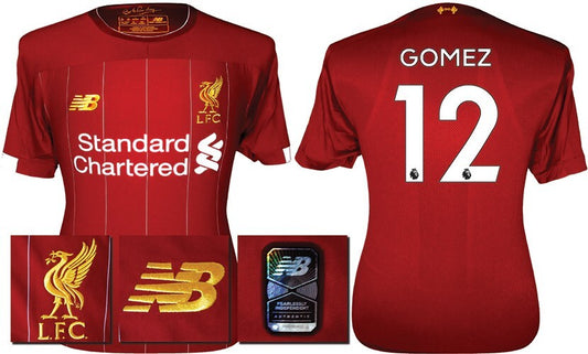 BNWT 2019 2020 NEW BALANCE LIVERPOOL HOME SHIRT GOMEZ 12 MENS