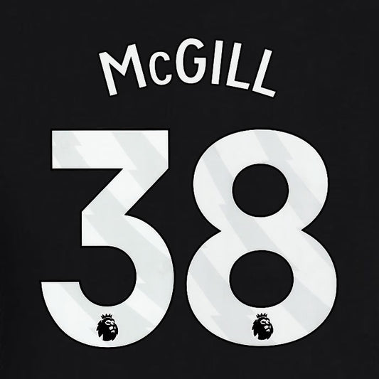 2023 2024 BRIGHTON McGILL 38 OFFICIAL WHITE AWAY PLAYER SIZE NAME SET