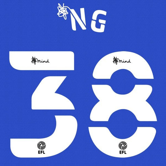 CARDIFF 2020 2021 OFFICIAL NG 38 HOME PLAYER SIZE NAME SET