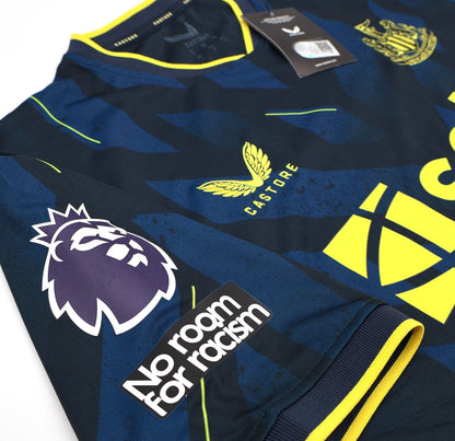 BNWT NEWCASTLE UNITED CASTORE AWAY 23 24 BRUNO G. 39 + PATCHES SHIRT MENS MEDIUM