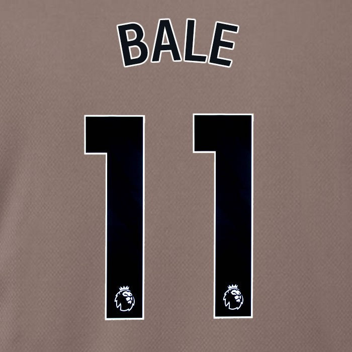 SPURS 2023 2024 BALE 11 BLACK 3RD PLAYER SIZE NAME SET