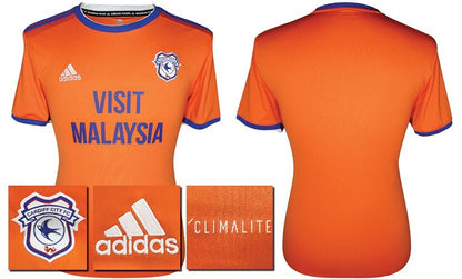 BNWT 2019 2020 ADIDAS CARDIFF CITY AWAY SHIRT RALLS 8 MEN'S MEDIUM