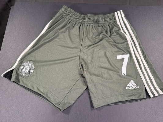 BRAND NEW 2020 2021 ADIDAS MAN UNITED AWAY FOOTBALL SHORTS #7 MENS MEDIUM