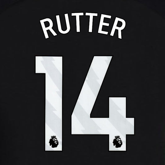2024 2025 OFFICIAL BRIGHTON RUTTER 14 3RD WHITE PLAYER SIZE NAMESET
