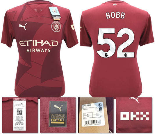 BNWT 2024 2025 MAN CITY PUMA THIRD BOBB 52 FOOTBALL SHIRT