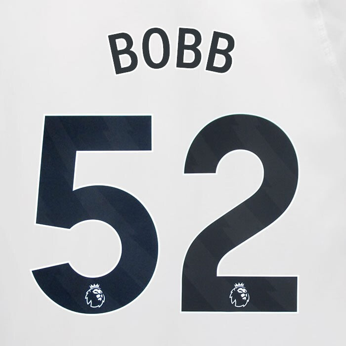 2023 2024 MAN CITY BOBB 52 BLACK AWAY PLAYER SIZE NAME SET