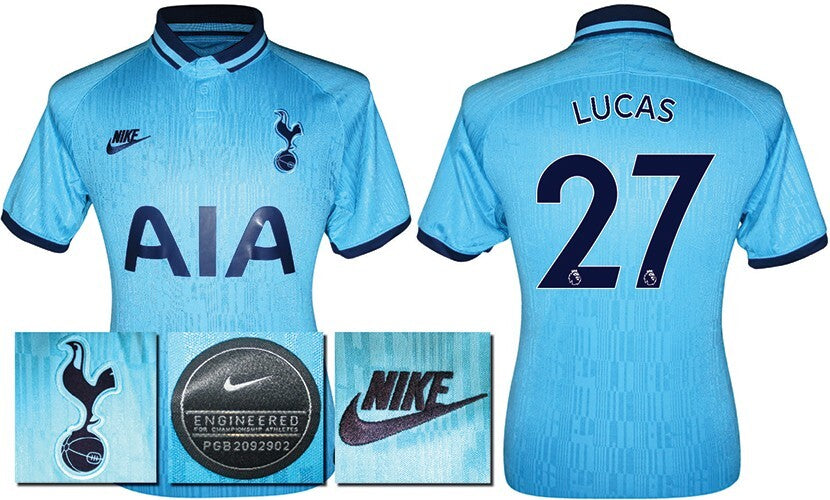 BNWT 2019 2020 NIKE TOTTENHAM HOTSPUR LUCAS 27 3RD SHIRT MEN'S