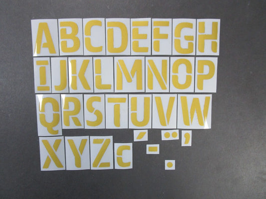 2020 2023 OFFICIAL EFL FOOTBALL LEAGUE GOLD PLAYER SIZE LETTERS
