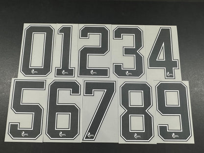 2020 2023 OFFICIAL ELMS UK SCOTTISH SPFL BLACK KIDS SIZE SHIRT NUMBERS