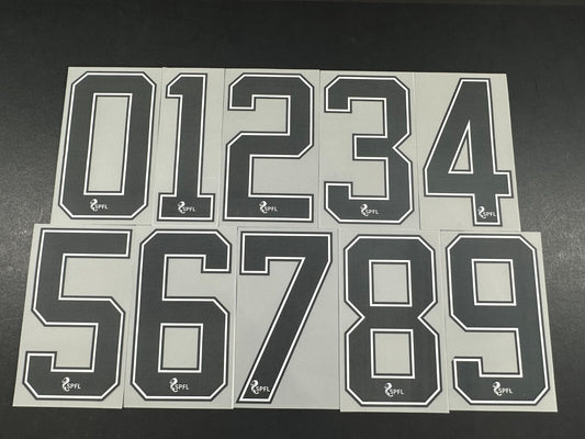 2020 2023 OFFICIAL ELMS UK SCOTTISH SPFL BLACK KIDS SIZE SHIRT NUMBERS
