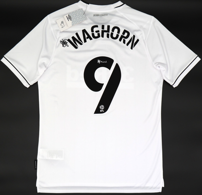 BNWT 2020 2021 DERBY HOME UMBRO FOOTBALL SHIRT WAGHORN 9 MEN'S MEDIUM