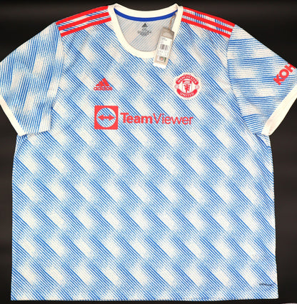 BNWT 2021 2022 MAN UTD ADIDAS AWAY SHIRT RONALDO 7 MEN'S XXXXL (4XL)