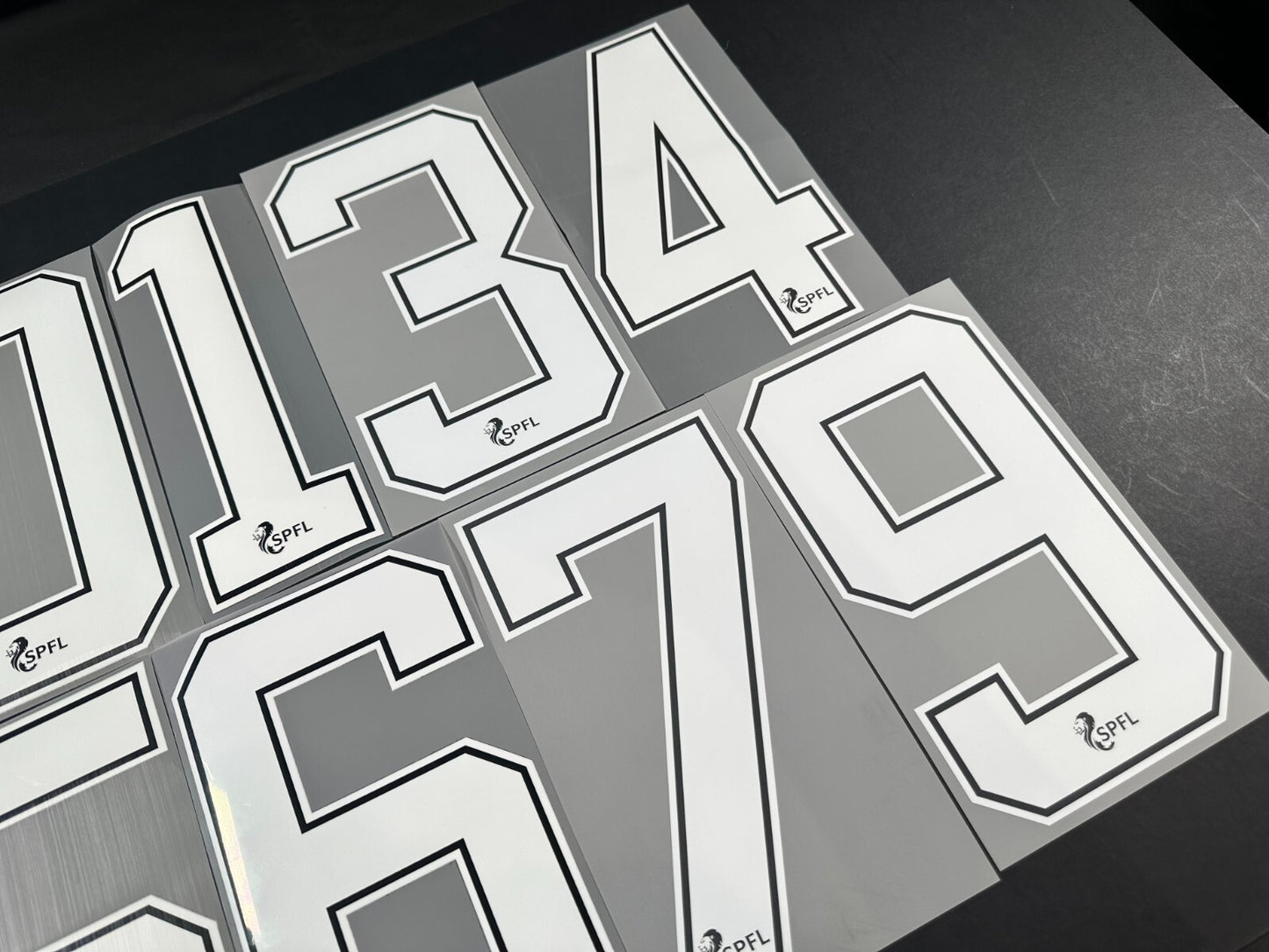 2020 2023 OFFICIAL ELMS UK SCOTTISH SPFL WHITE PLAYER SIZE SHIRT NUMBERS