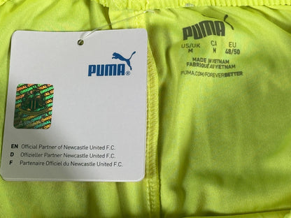 BRAND NEW 2020 2021 PUMA NEWCASTLE AWAY FOOTBALL SHORTS #9 MENS MEDIUM