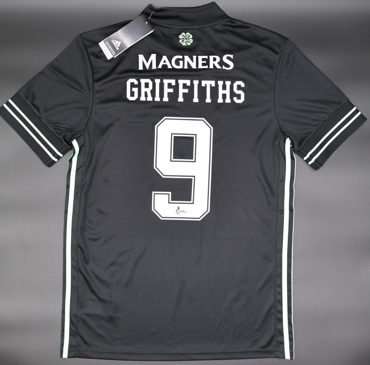 BNWT 2020 2021 CELTIC ADIDAS 3RD FOOTBALL SHIRT GRIFFITHS 9 MEN'S MEDIUM