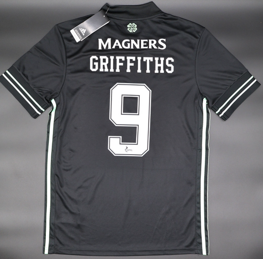BNWT 2020 2021 CELTIC ADIDAS 3RD FOOTBALL SHIRT GRIFFITHS 9 MEN'S MEDIUM