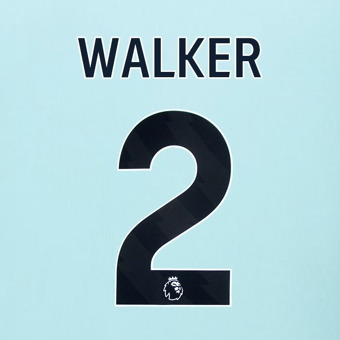 2025 2026 BURNLEY WALKER 2 OFFICIAL BLACK AWAY PLAYER SIZE NAMESET