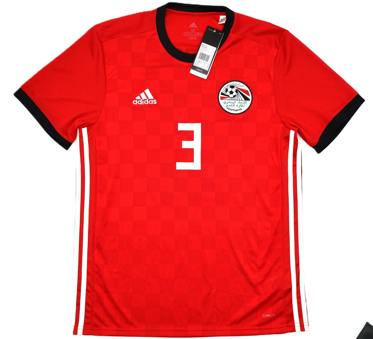 BNWT EGYPT ADIDAS HOME 2018 ELMOHAMADY 3 SHIRT MENS MEDIUM