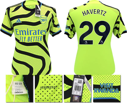 BNWT 2023 2024 ARSENAL F.C. ADIDAS AWAY SHIRT HAVERTZ 29