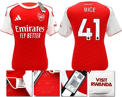BNWT 2025/2026 ARSENAL F.C. ADIDAS HOME SHIRT RICE 41