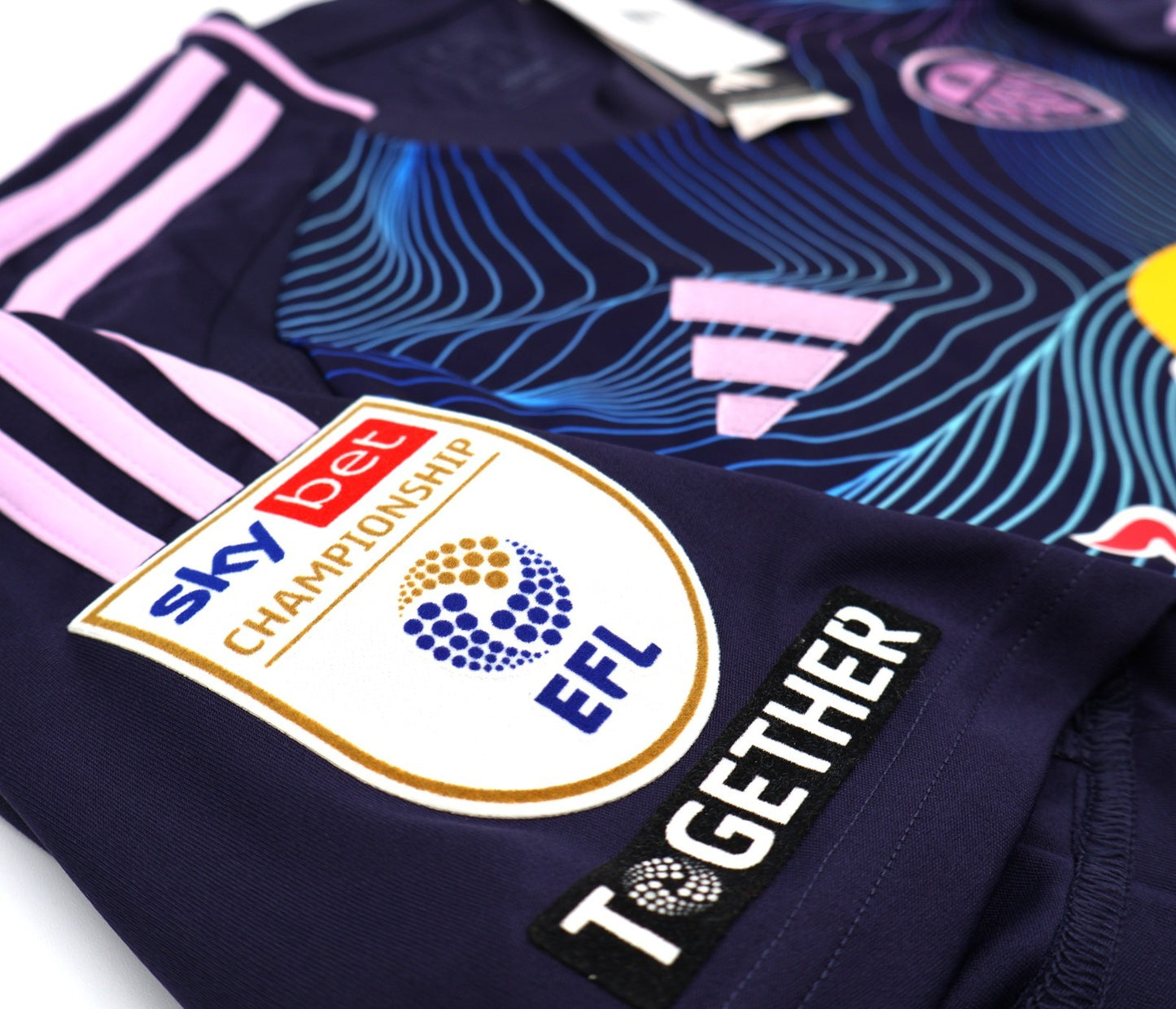BNWT ADIDAS 2024 2025 LEEDS UNITED THIRD ROTHWELL 8 + PATCHES SHIRT MEN'S MEDIUM