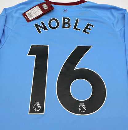 BNWT 2020 2021 UMBRO WEST HAM AWAY SHIRT LONG SLEEVE NOBLE 16
